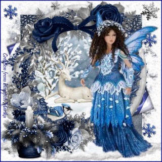Winter angel